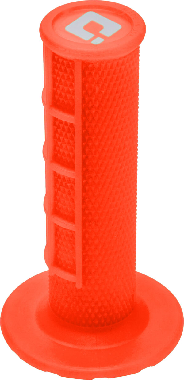 ODI HALF WAFFLE LOCK-ON GRIP NEON ORANGE - H36HWO