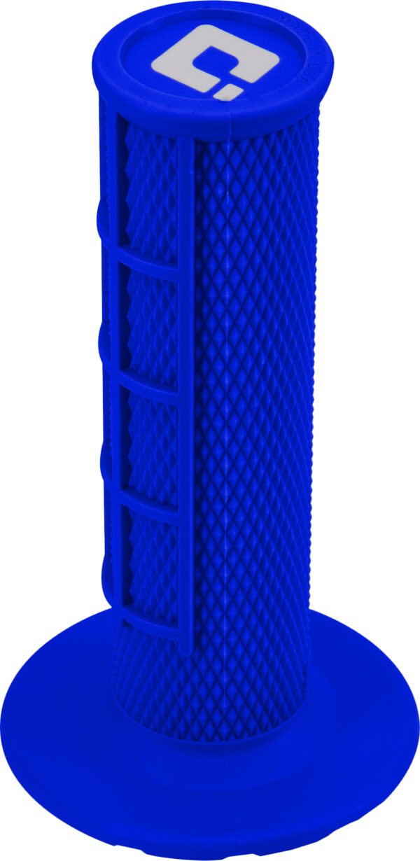 ODI HALF WAFFLE LOCK-ON GRIP BLUE - H36HWU