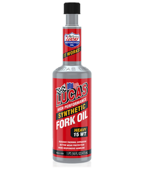 LUCAS SYNTHETIC FORK OIL 15WT 16OZ - 10773