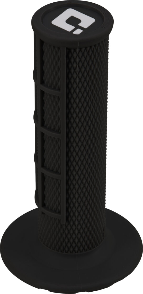 ODI HALF WAFFLE LOCK-ON GRIP BLACK - H36HWB