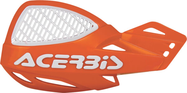 ACERBIS UNIKO VENTED HANDGUARDS ORANGE/WHITE - 2072675321