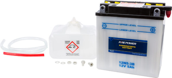 FIRE POWER BATTERY W/ACID 12N5-3B 12V - 12N5-3B