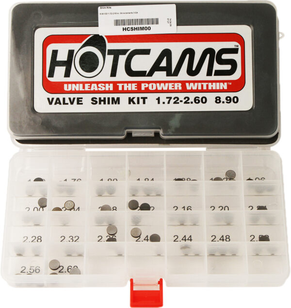 HOT CAMS VALVE SHIM KIT 69PC KTM - HCSHIM00