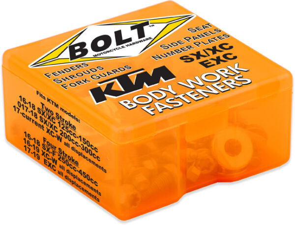 BOLT FULL PLASTIC FASTENER KIT KTM - KTM-PFK2