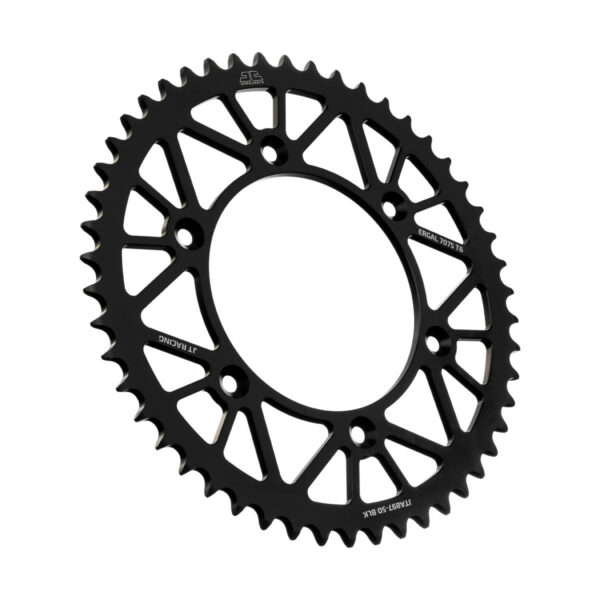 JT REAR RACELITE SPROCKET ALUM 50T-520 BLK HUS/HUSQ/KTM - JTA897.50BLK