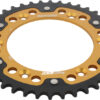 SUPERSPROX REAR STEALTH SPROCKET ALU/STL 42T-520 GLD HUSQ/KTM - RST-990-42-GLD - Image 3