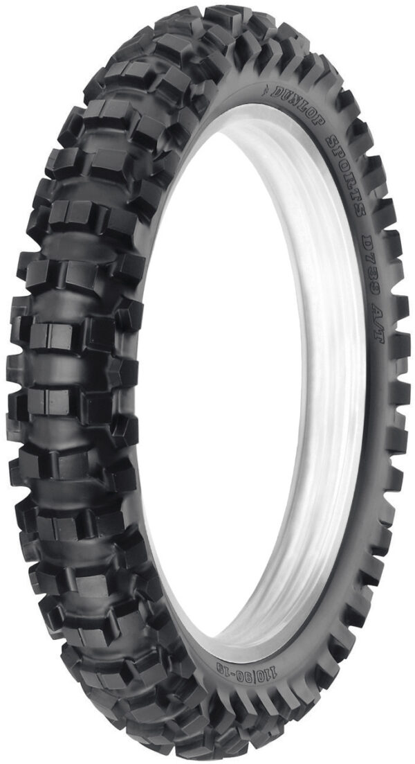 DUNLOP TIRE D739AT REAR 110/100-18 64M BIAS TT - 45141307