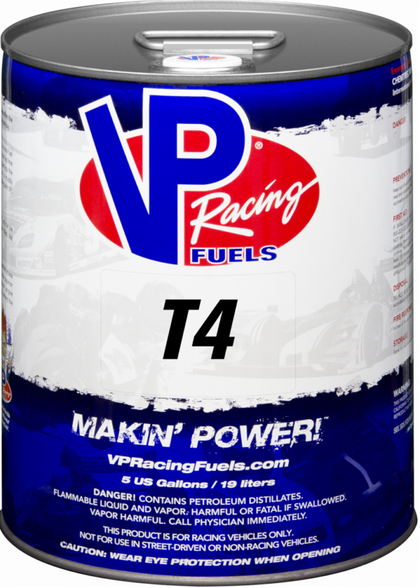 VP RACING T4 VP FUEL 5 GAL PAIL - 6412