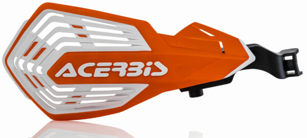 ACERBIS HANDGUARD K-FUTURE ORANGE/WHITE - 2801976816