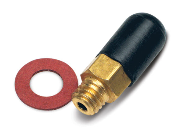 MOTION PRO VACUUM ADAPTER BRASS W/CAP 6MMXP1.0MM - 08-0219