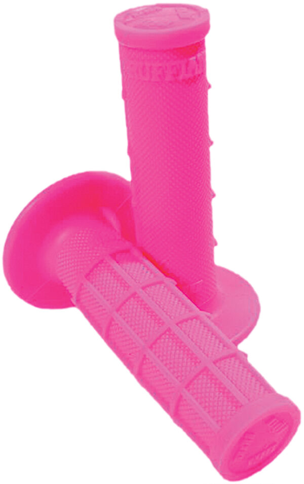 ODI RUFFIAN HALF WAFFLE GRIPS PINK - H01RFP