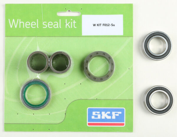 SKF WHEEL SEAL KIT W/BEARINGS FRONT - WSB-KIT-F012-SU