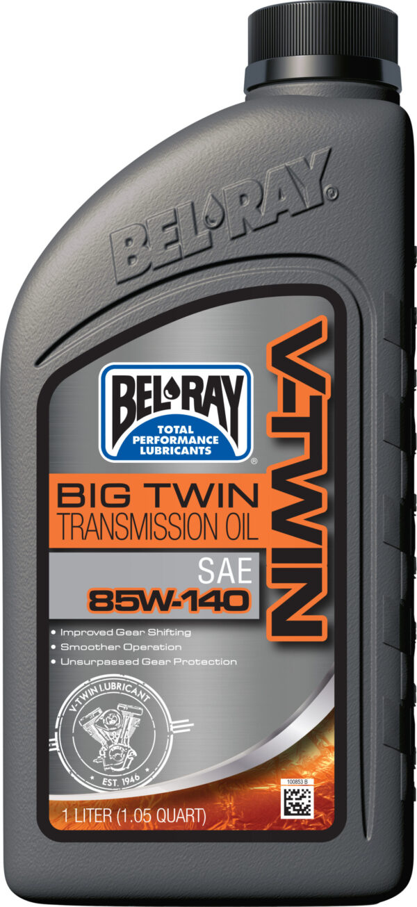 BEL-RAY BIG TWIN TRANSMISSION OIL 85W-140 1L - 96900-BT1