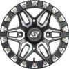 SEDONA SPLIT 6 BDLK WHEEL 14X7 4/156 6+1 (+30MM) BLK/MACHINED - A72M-47056-61S - Image 2