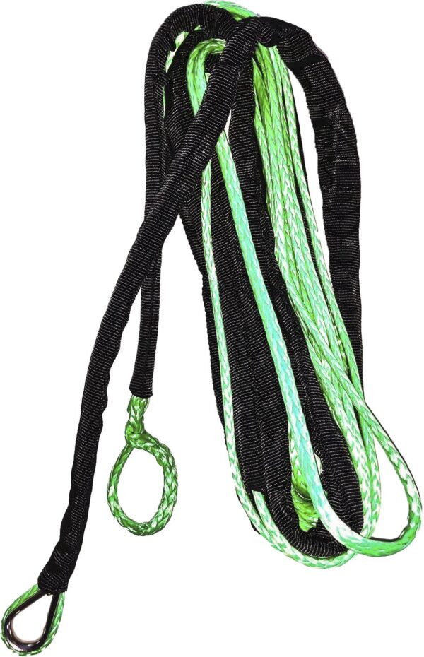 OPEN TRAIL SYNTHETIC WINCH ROPE 3/16" DIAMETER X 50 FT. GREEN - 600-4050