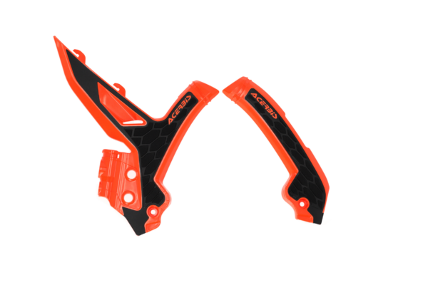 ACERBIS X-GRIP FRAME GUARD KTM ORANGE/BLACK - 2975045225