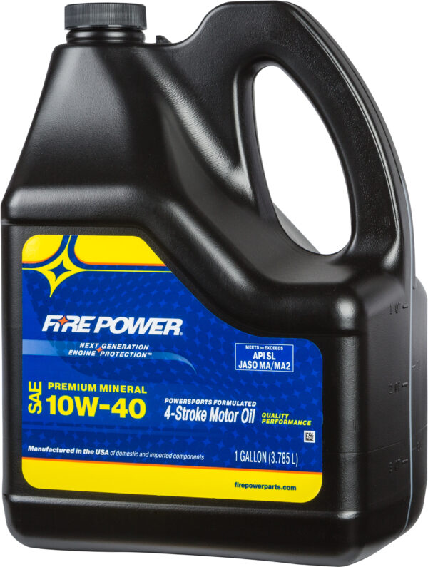 FIRE POWER MINERAL 4-STROKE OIL 10W-40 GAL - 196980