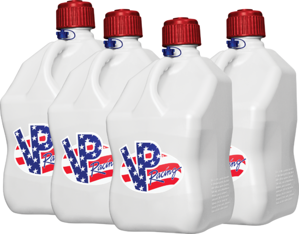 VP RACING VP MOTORSPORTS CONTAINER 5 GALLON WHITE PATRIOTIC - 35221