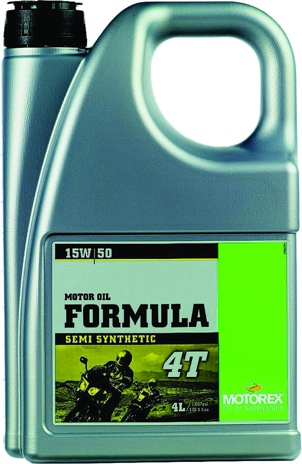 MOTOREX FORMULA 4T 15W50 (4 LITERS) - 306183