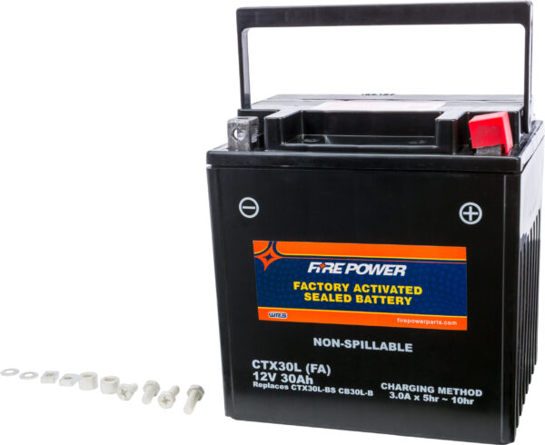 FIRE POWER BATTERY CTX30L SEALED FACTORY ACTIVATED - CTX30L-BS(FA)