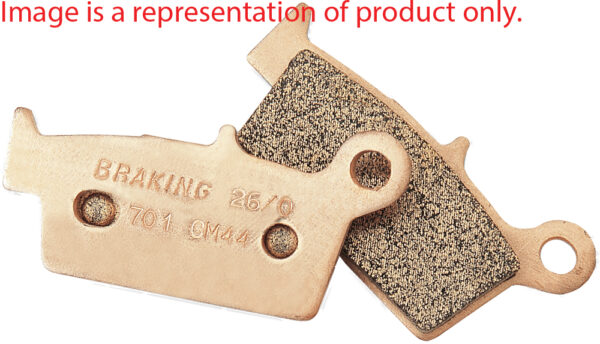 BRAKING BRAKE PAD SET SINTERED HIGH PERFORMANCE - 772CM46