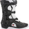 ALPINESTARS TECH 3S BOOTS BLACK/WHITE SZ 04 - 2014018-12-4 - Image 4