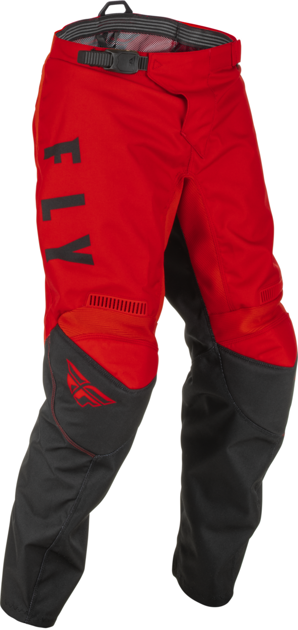 FLY RACING YOUTH F-16 PANTS RED/BLACK SZ 18 - 375-93318