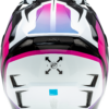 FLY RACING FORMULA CP KRYPTON HELMET WHITE/BLACK/PURPLE XS - 73-0039XS - Image 2