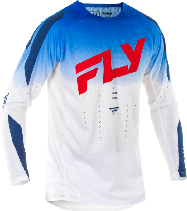 FLY RACING EVOLUTION  DST JERSEY RED/WHITE/BLUE LG - 378-123L