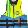 FLY RACING NEOPRENE FLOTATION VEST BLUE/HI-VIS/TEAL 2X - 221-304012X - Image 2