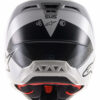 ALPINESTARS S-M5 RAYON HELMET MATTE LIGHT GREY/BLK/SLVR XL - 8304121-928-XL - Image 7