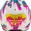 FLY RACING REVOLT SPACE CREEP HELMET LIGHT BLUE/WHITE/PINK 2X - 73-83862X - Image 2