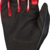 FLY RACING LITE GLOVES BLACK/RED XS - 378-711XS - Image 2