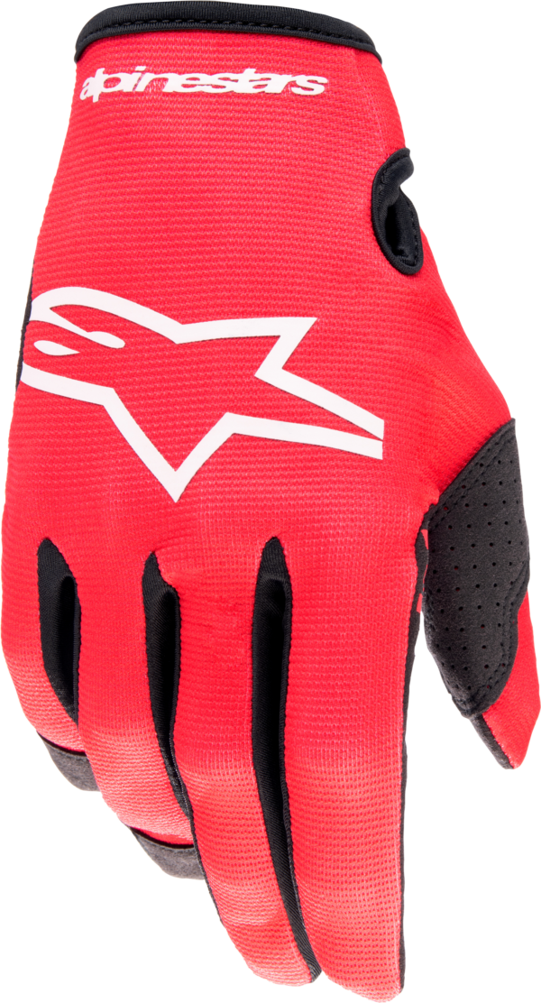 ALPINESTARS RADAR GLOVES MARS RED/WHITE 2X - 3561823-3120-XXL