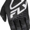 FLY RACING KINETIC SYM GLOVES BLACK/WHITE XS - 378-411XS - Image 4