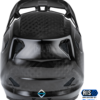 FLY RACING YOUTH WERX-R CARBON HELMET BLACK CARBON YL - 73-9220YL - Image 2