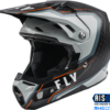 FLY RACING FORMULA CARBON AXON HELMET BLACK/GREY/ORANGE MD - 73-4428M - Image 2