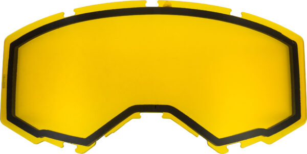 FLY RACING DUAL LENS W/O VENTS ADULT YELLOW - FLB-012