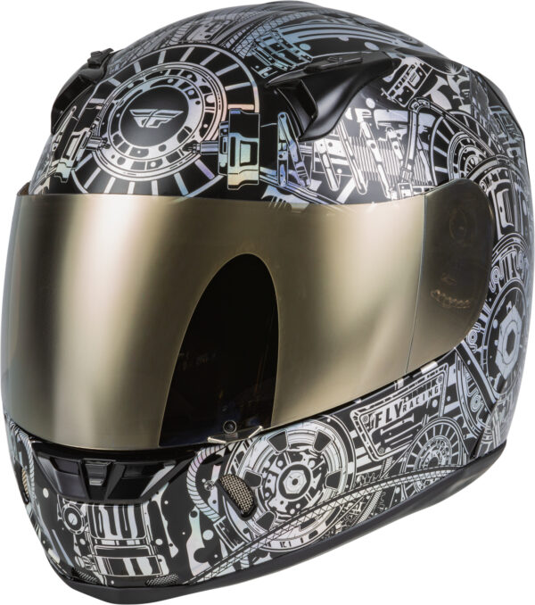 FLY RACING REVOLT MATRIX HELMET IRIDESCENT SM - 73-8381S