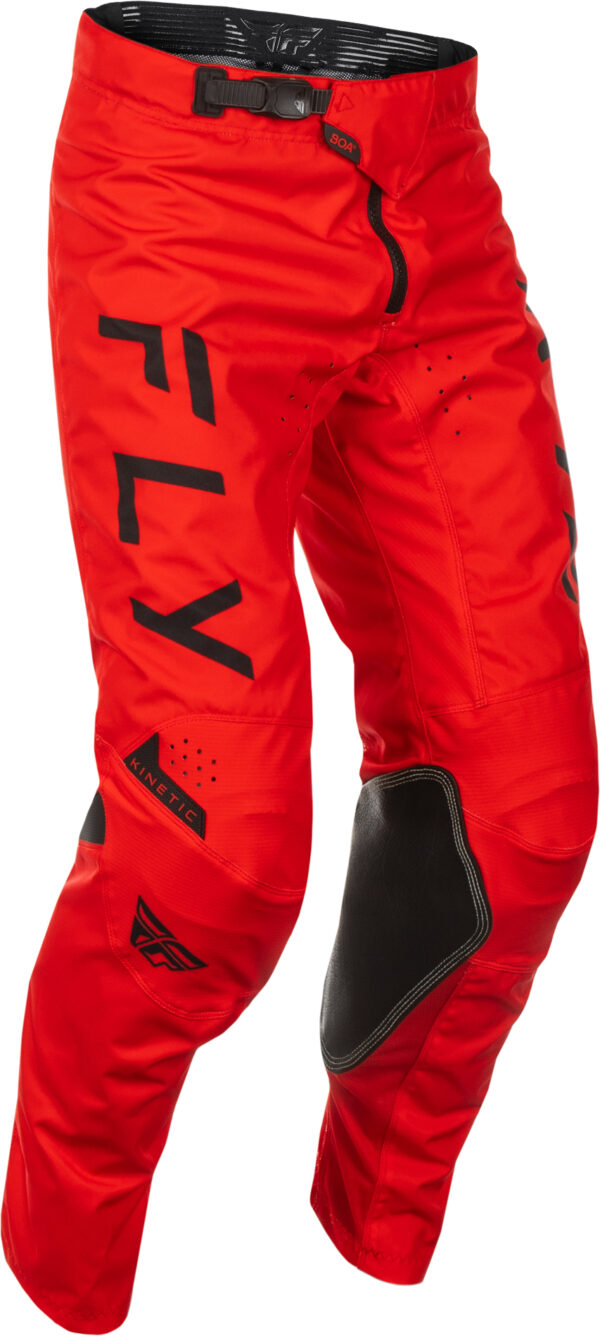 FLY RACING KINETIC CENTER PANTS CA/NY RED/BLACK SZ 36 - C378-53236