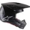 ALPINESTARS S-M5 SOLID HELMET BLACK MATTE MD - 8303121-110-M - Image 2