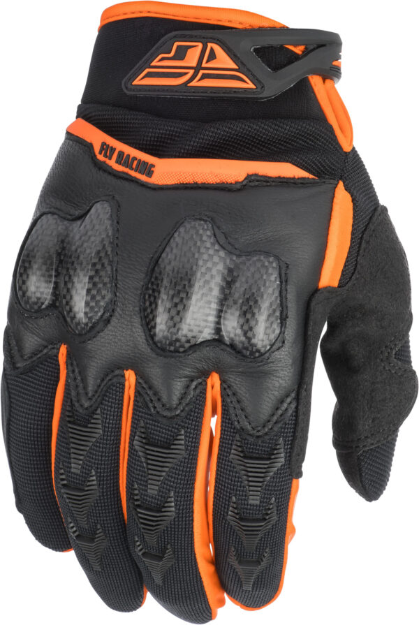 FLY RACING PATROL XC GLOVES ORANGE/BLACK SZ 07 - 372-68707