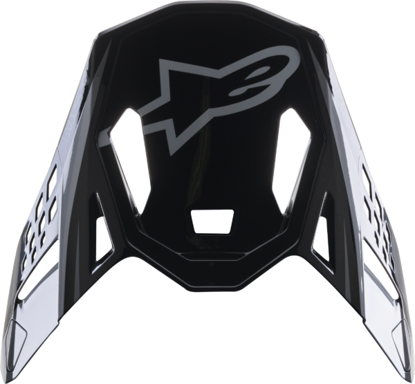 ALPINESTARS S-M10 CARBON META2 VISOR BLACK/GREY - 8981122-1195-OS