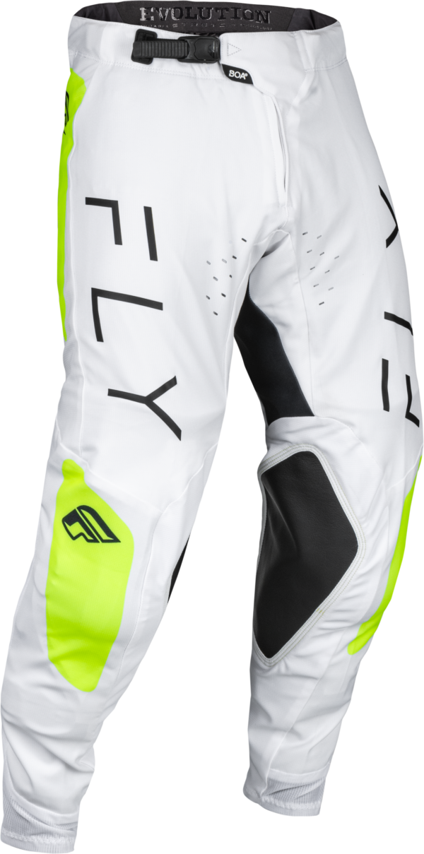 FLY RACING EVOLUTION DST PANTS WHITE/HI-VIS SZ 30 - 377-13330