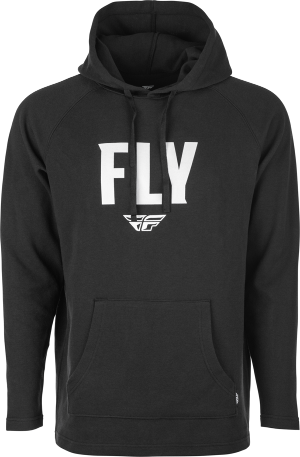 FLY RACING FLY WEEKENDER PULLOVER HOODIE BLACK/WHITE MD - 354-0010M