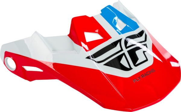 FLY RACING FORMULA VISOR RED/WHITE/BLUE YL-SM - 73-47203S