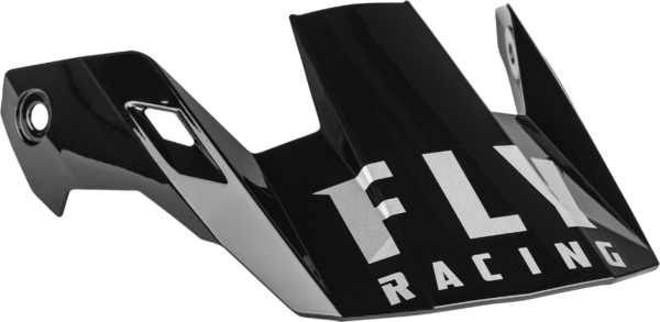 FLY RACING RAYCE HELMET VISOR BLACK/WHITE XL - 73-91155