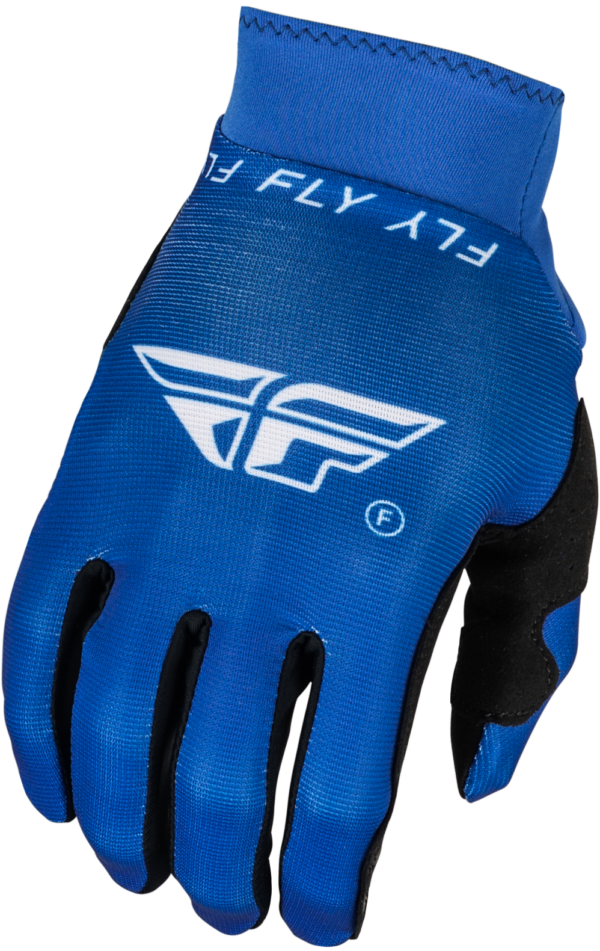 FLY RACING YOUTH PRO LITE GLOVES BLUE/WHITE YL - 377-041YL