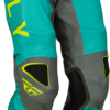 FLY RACING KINETIC MESH KORE PANTS HI-VIS/TEAL/GREY SZ 28 - 377-32628 - Image 2