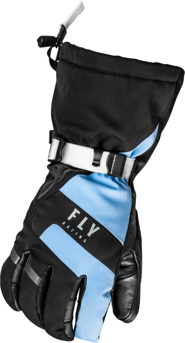 FLY RACING HIGHLAND GLOVES BLACK/BLUE XS - 363-3953XS